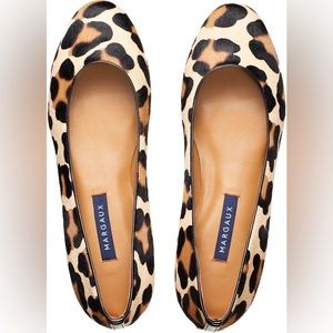 Margaux Classic Leopard Calf Hair Flat